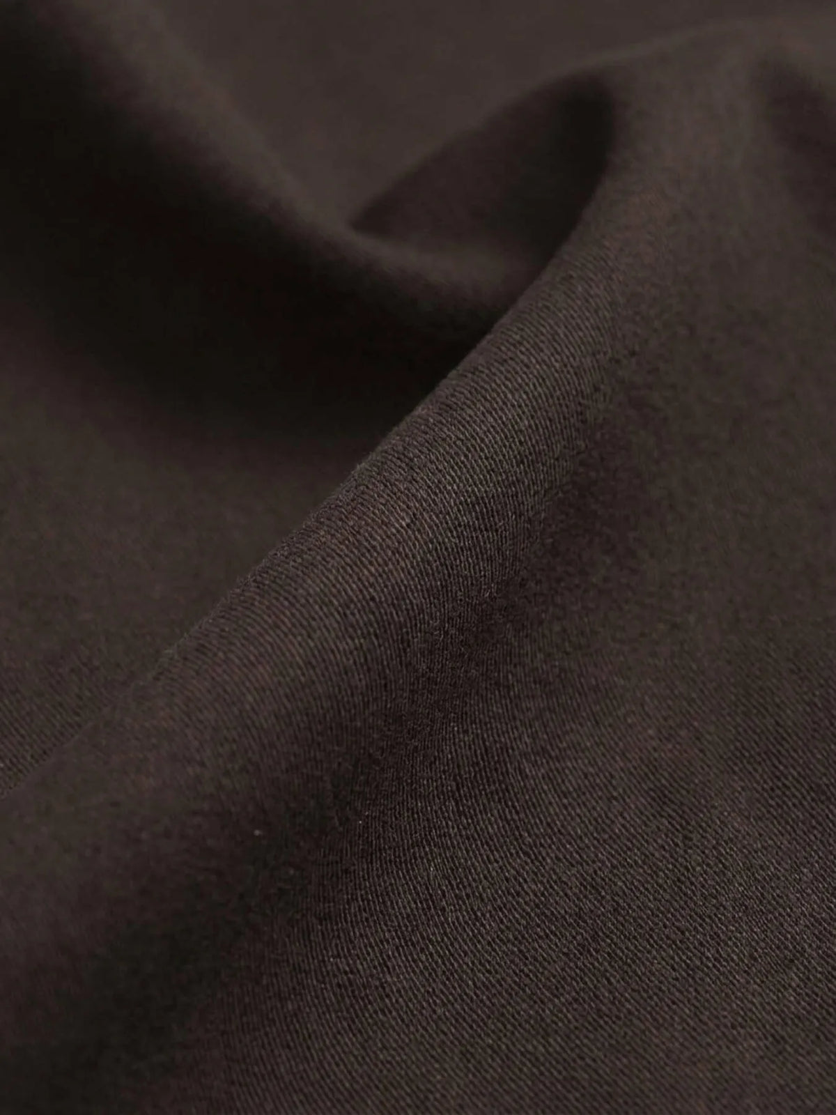 Kahverengi Düz Dokuma Slim Fit Spor Pamuk Karışımlı Pantolon