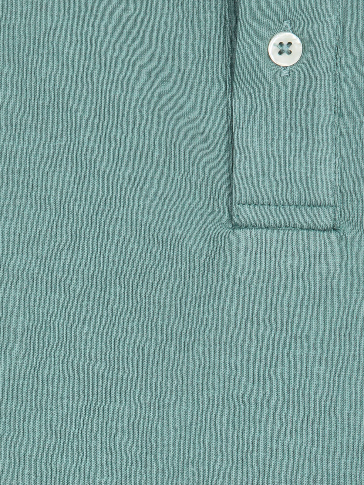 Koyu Haki Düz Pamuk Karışımlı T-shirt