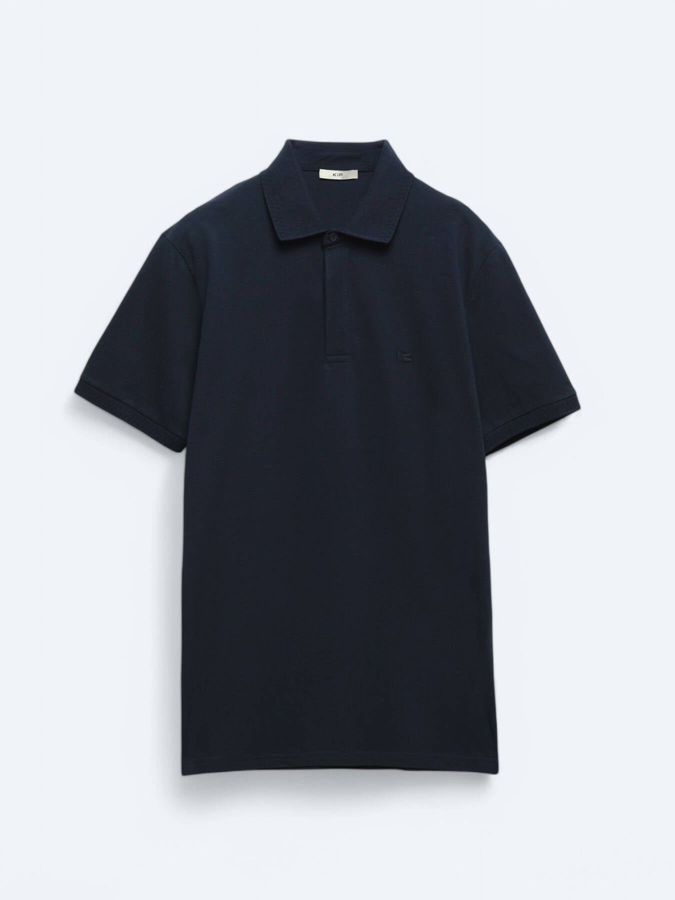 Lacivert Düz %100 Pamuk T-shirt