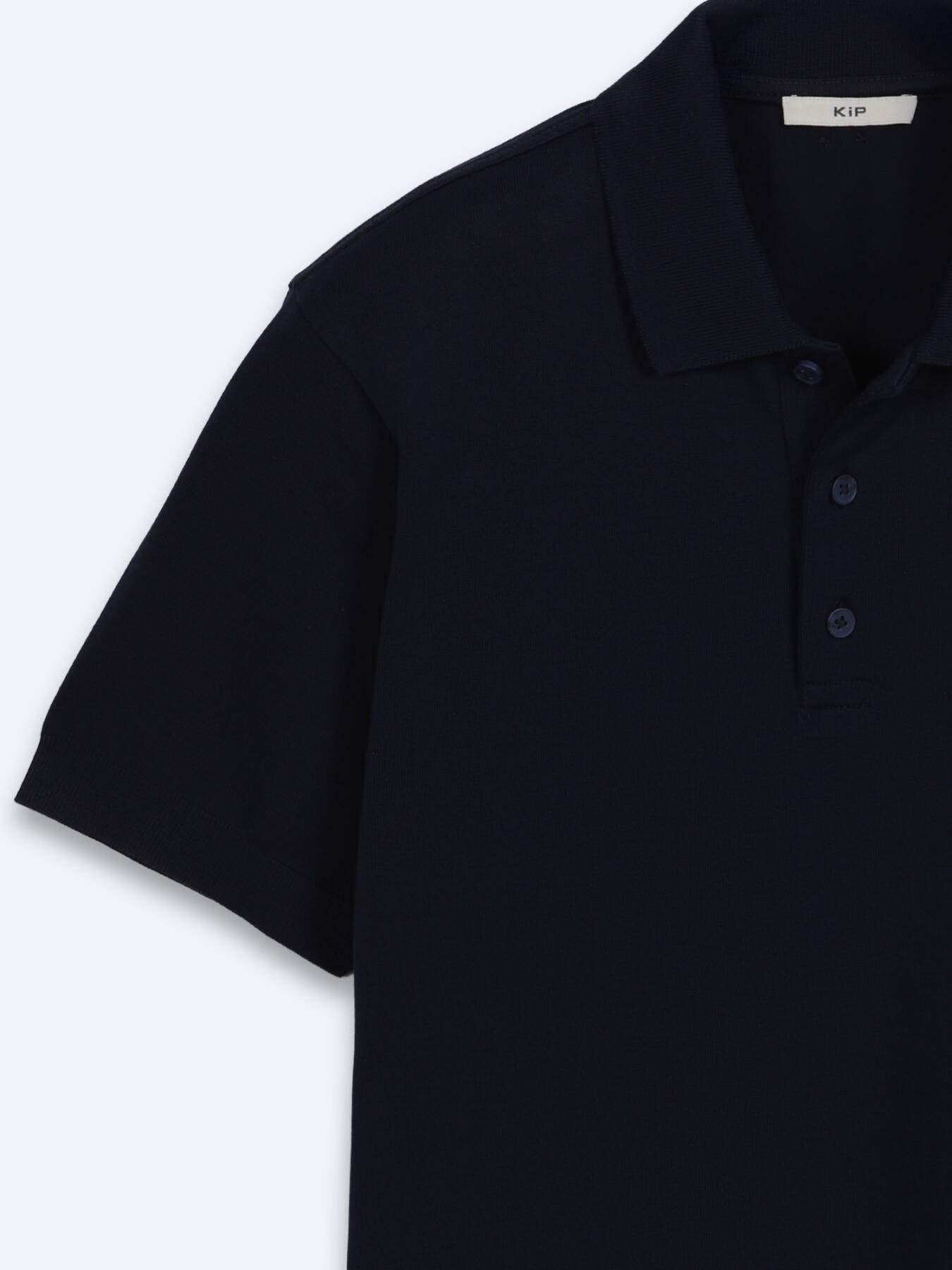 Lacivert Düz %100 Pamuk T-shirt