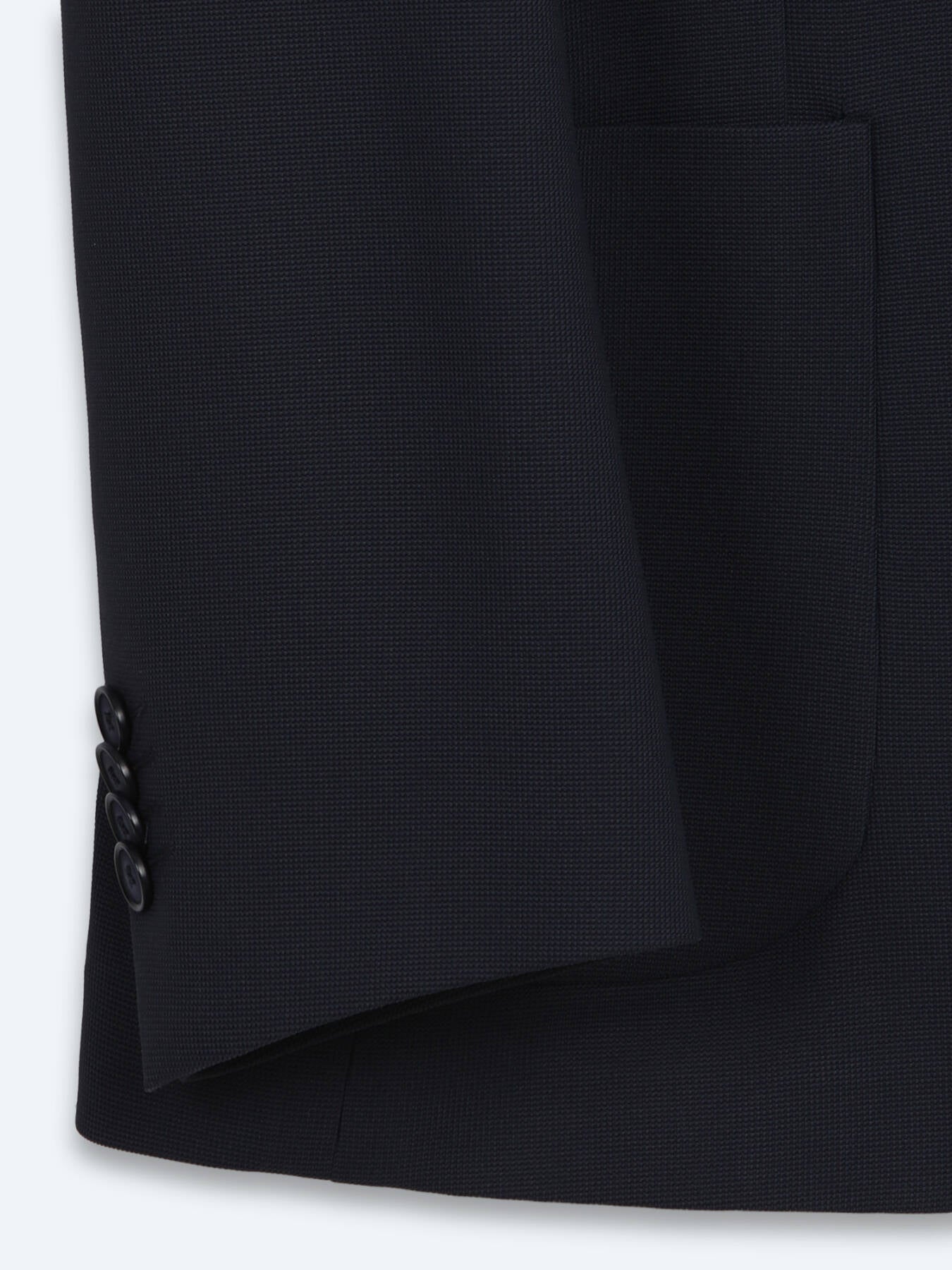 Lacivert Mikro Modern Fit Örme Takım Elbise