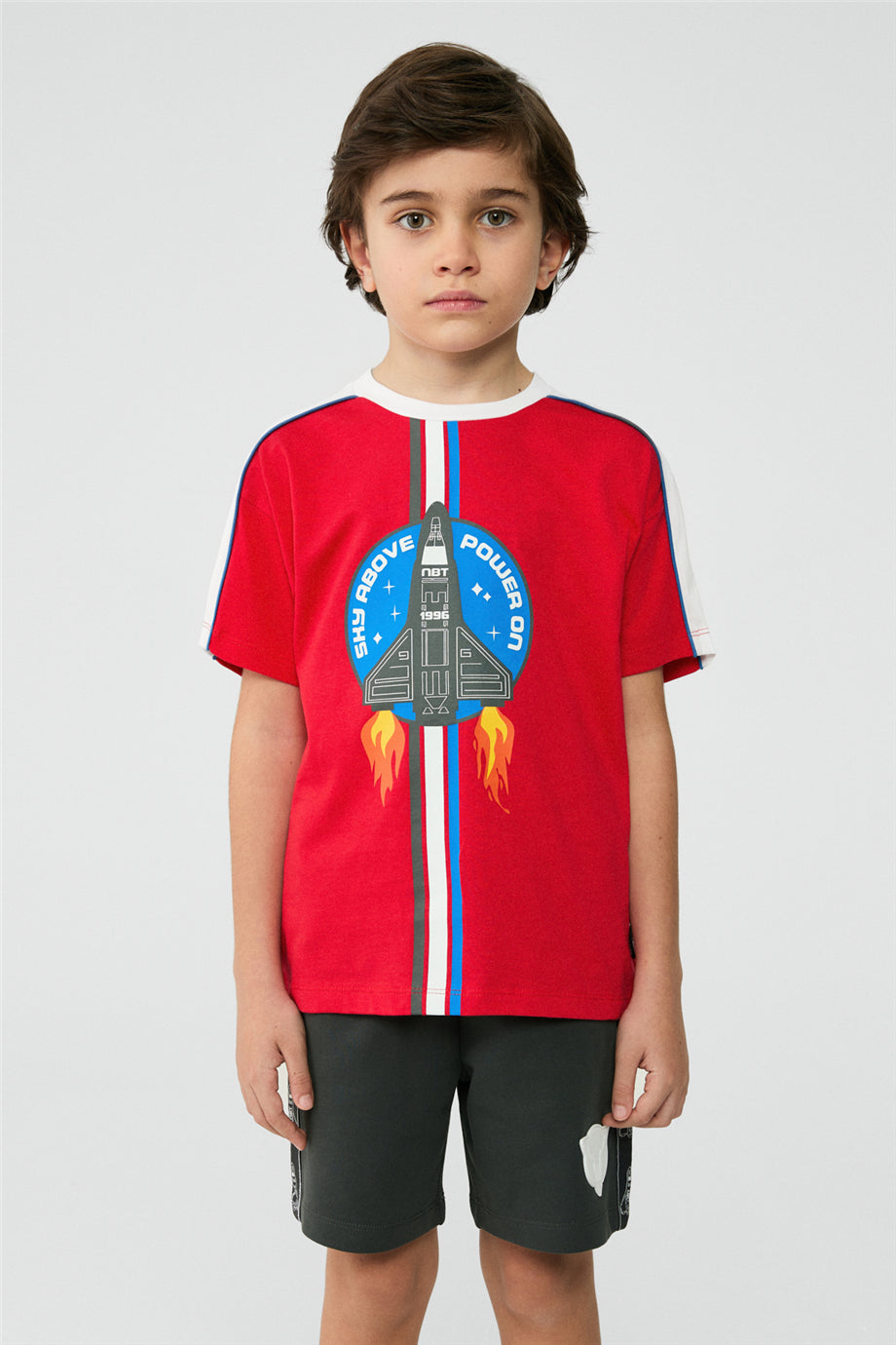 Erkek Çocuk Kırmızı Tshirt