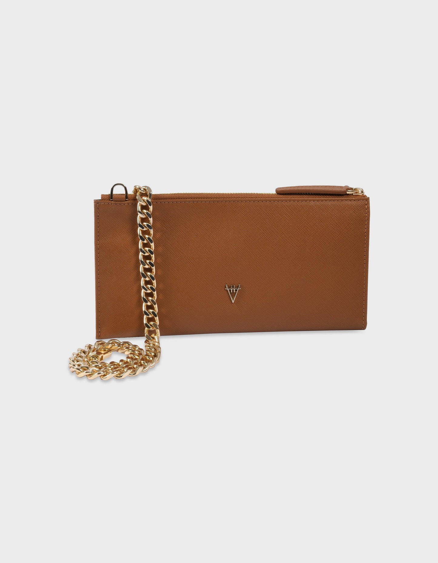 Omnia Clutch Wood Bag