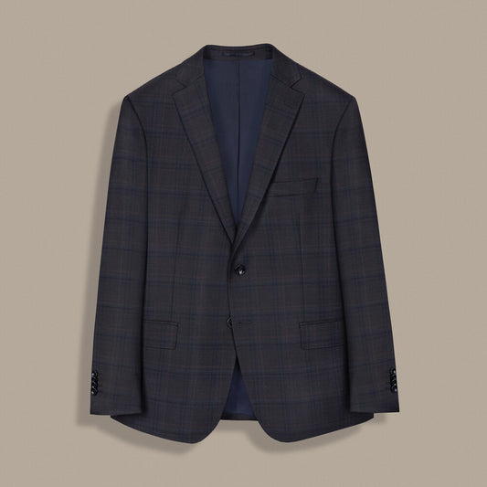 Rexford Regular Fit Koyu Kahverengi Ceket