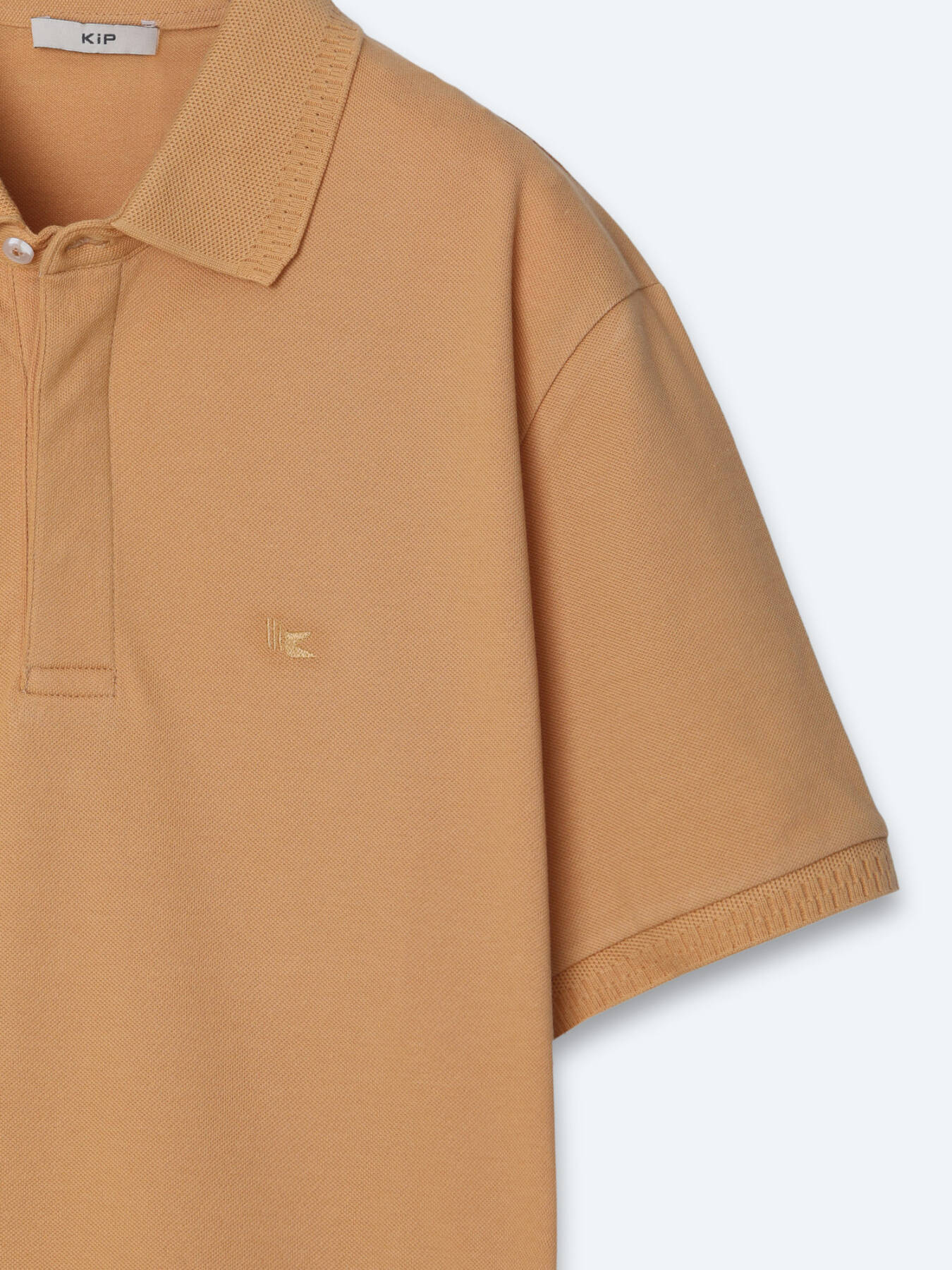 Safran Düz %100 Pamuk T-shirt