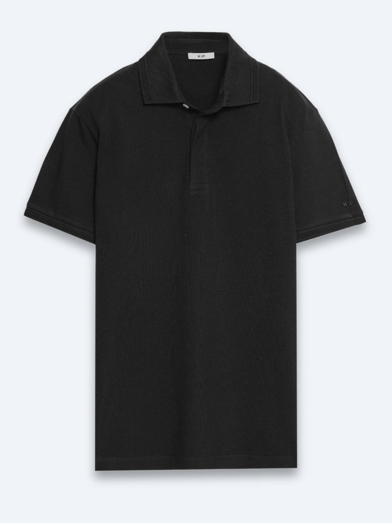 Siyah Düz %100 Pamuk T-shirt