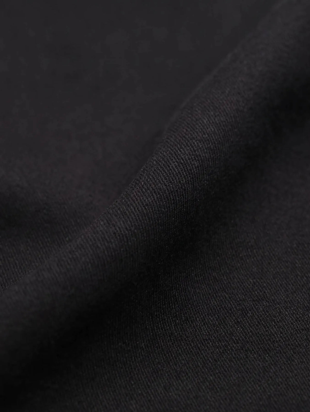 Siyah Düz Dokuma Slim Fit Spor Pamuk Karışımlı Pantolon