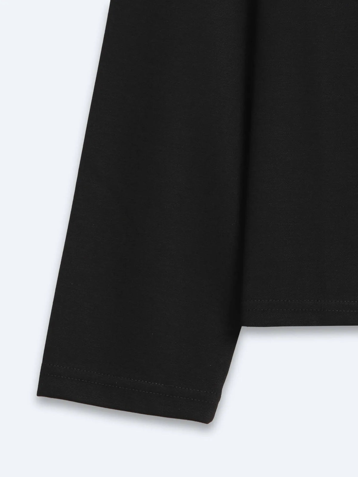 Siyah Düz T-shirt