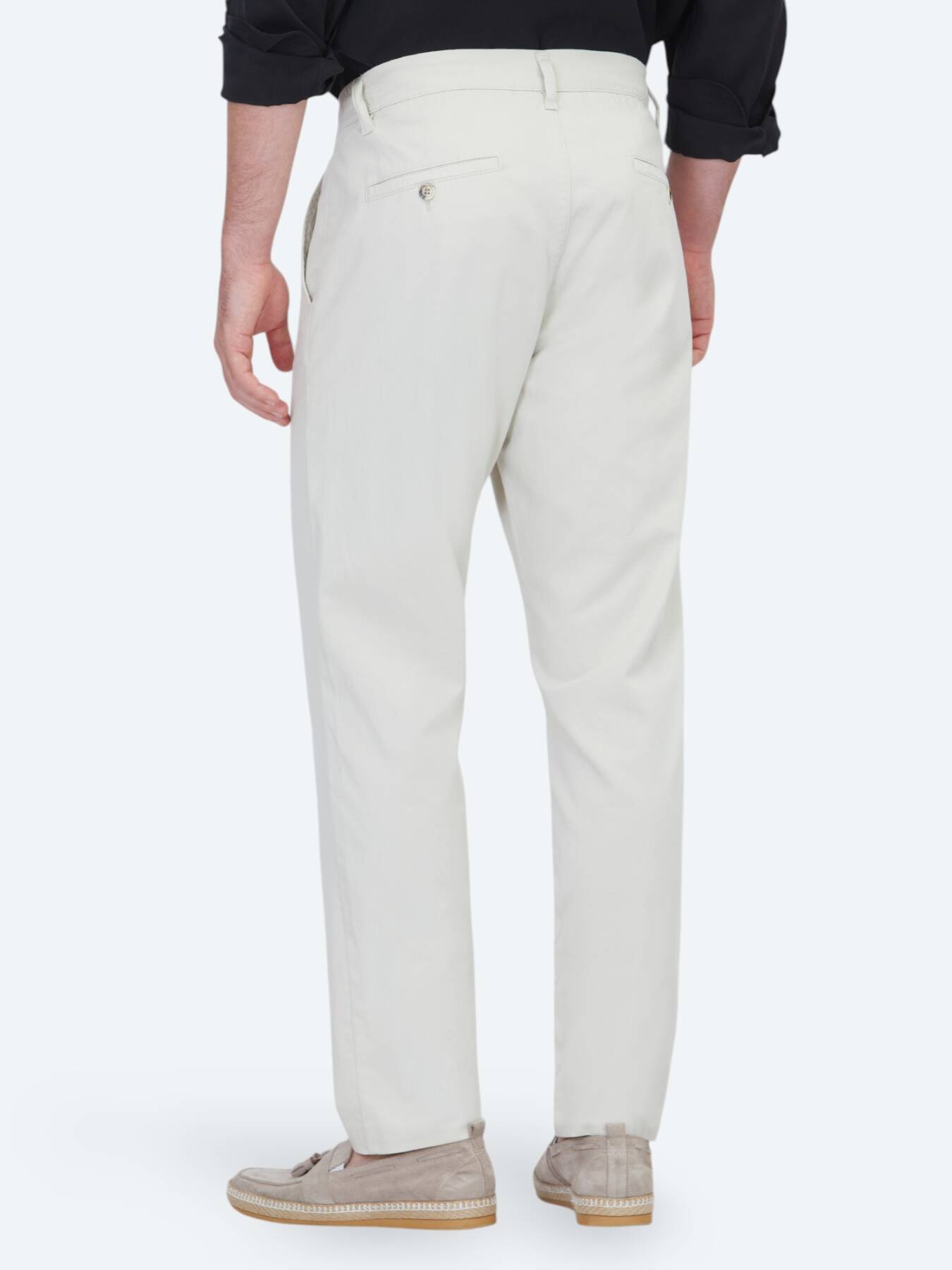 Taş Dokuma Jogging Fit Casual Pamuk Karışımlı Pantolon