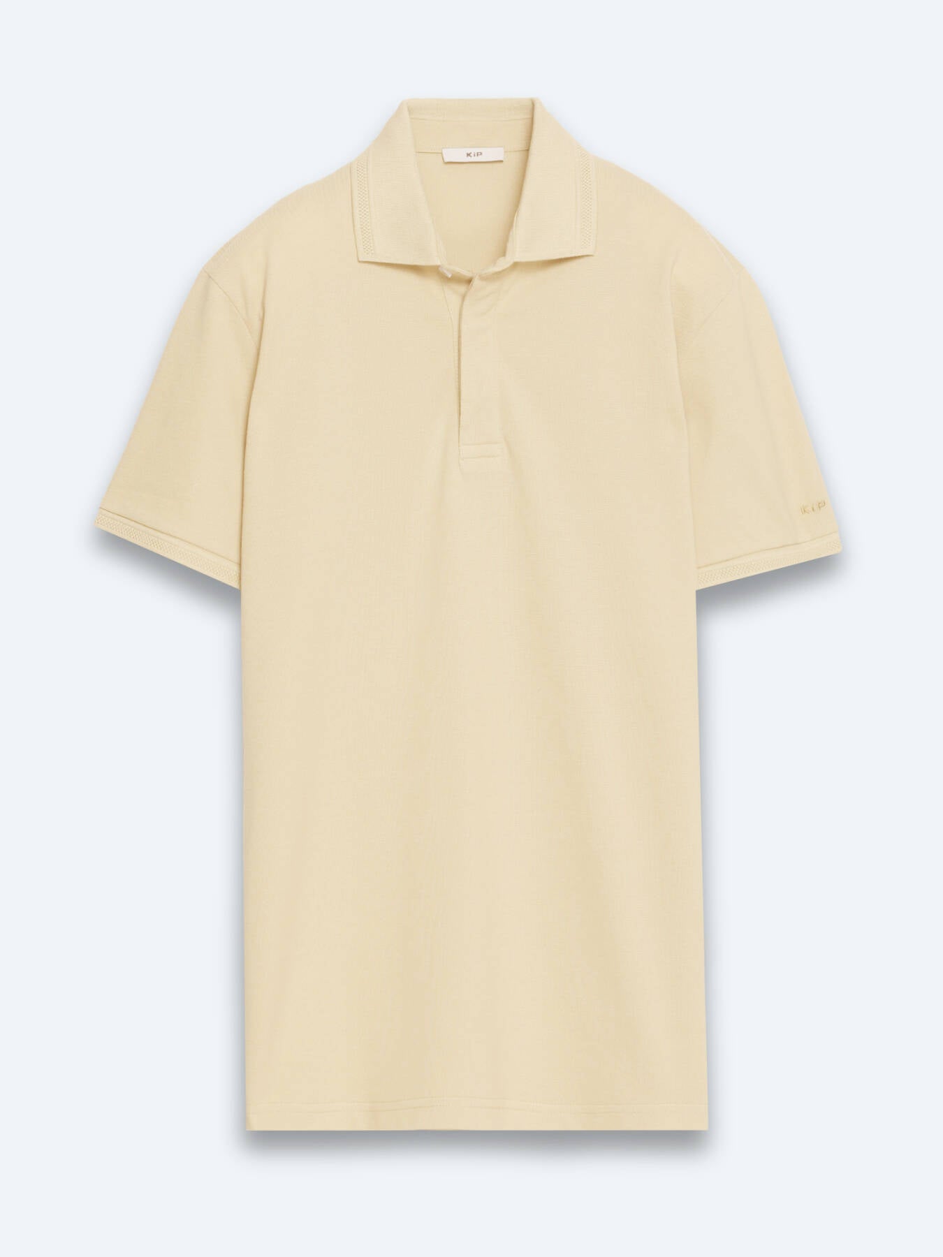 Yağ Yeşili Düz %100 Pamuk T-shirt