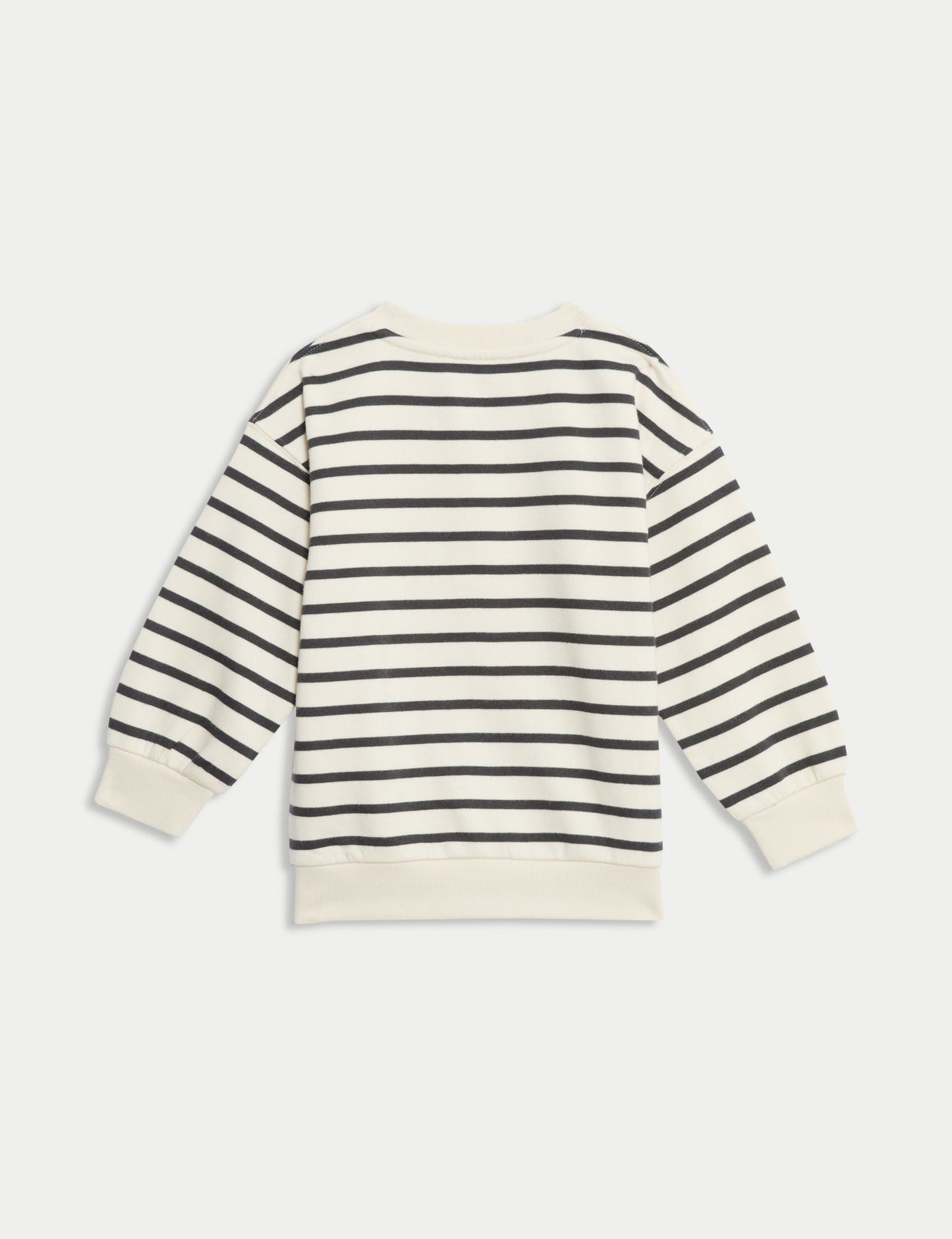 Pamuk Karışımlı Çizgili Sweatshirt (2-8 Yaş)