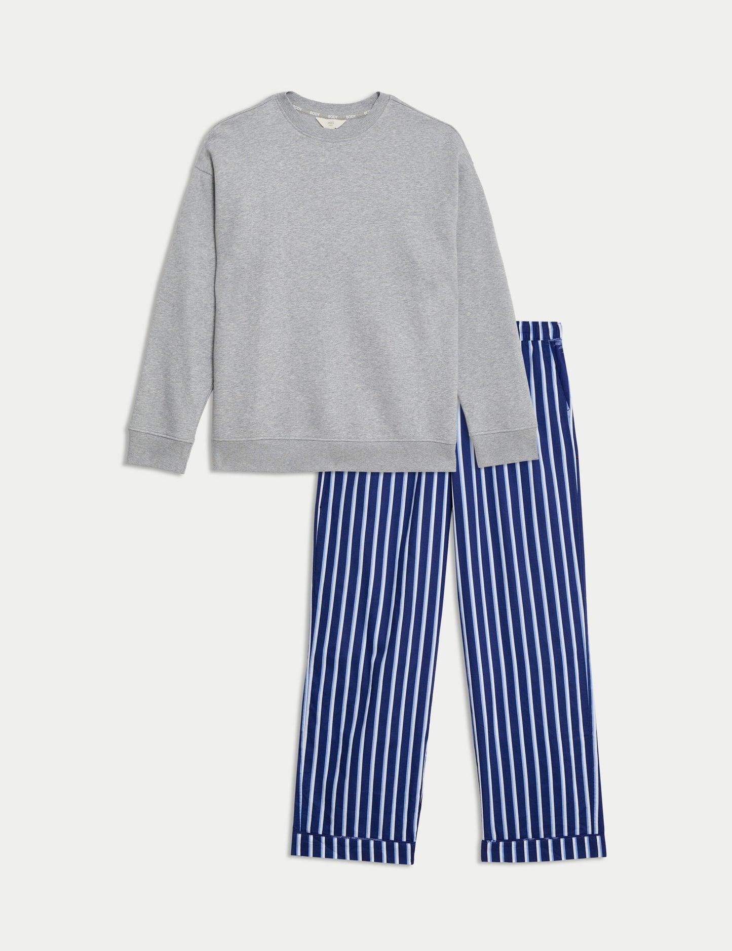 Cool Comfort™ Çizgili Pijama Takımı