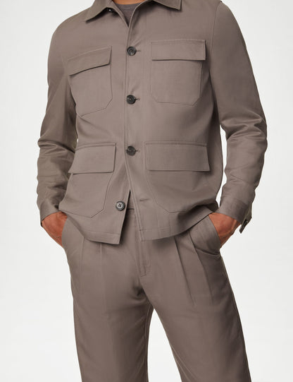 Regular Fit Safari Ceket