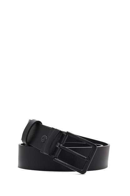 Erkek Siyah Deri Kemer