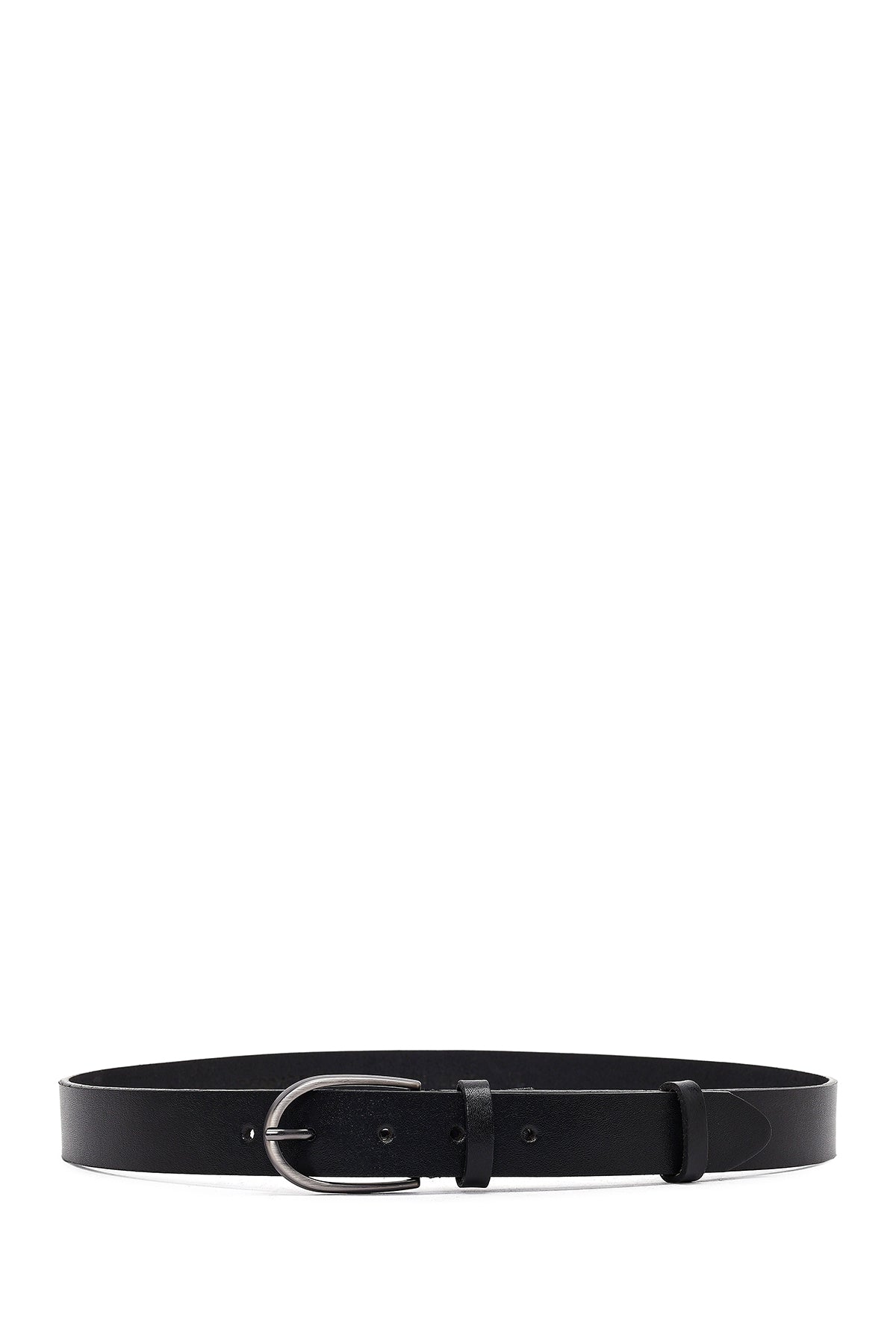 Erkek Siyah Deri Kemer