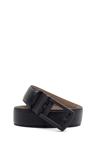 Erkek Siyah Deri Kemer