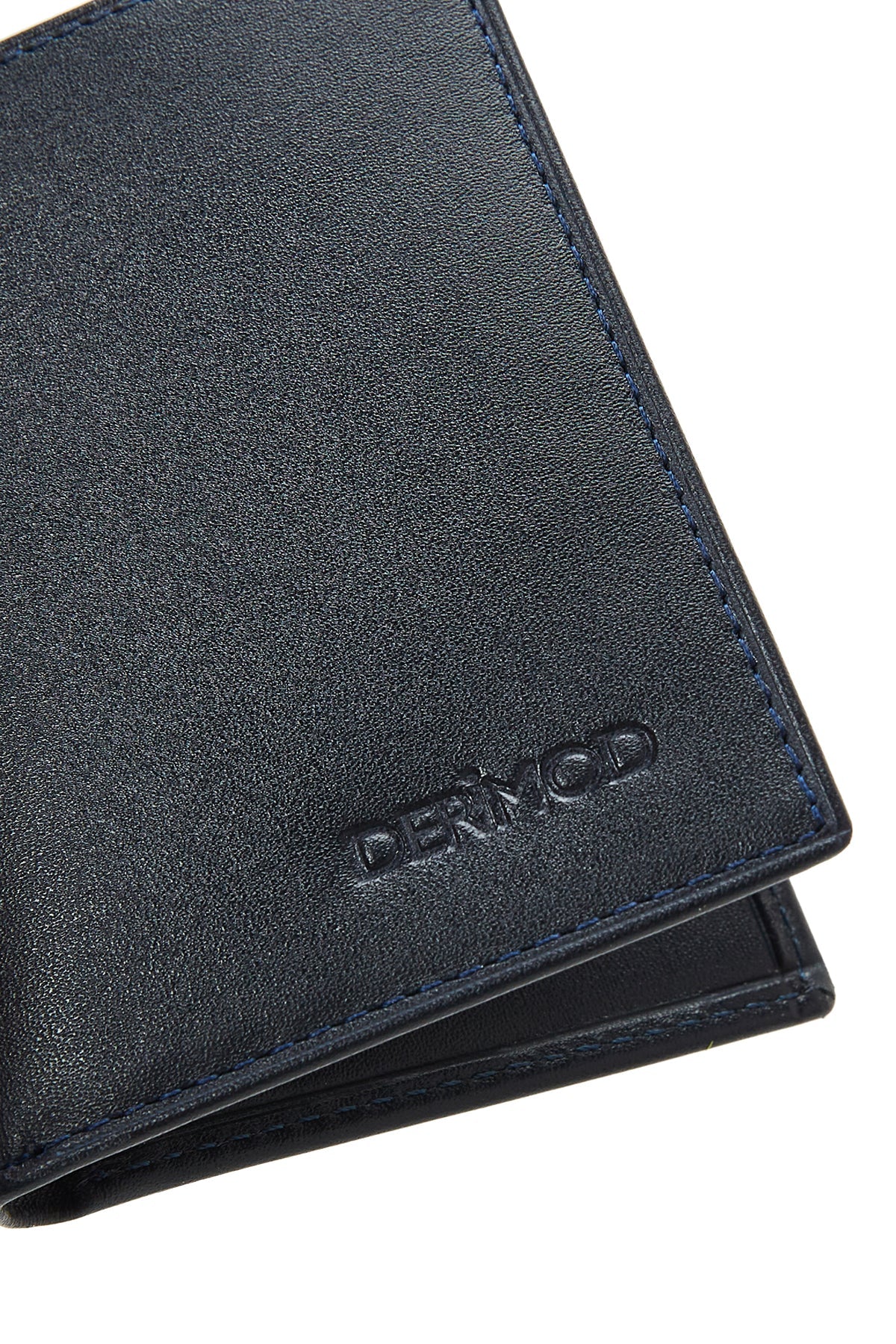 Erkek Lacivert Deri Kartlık