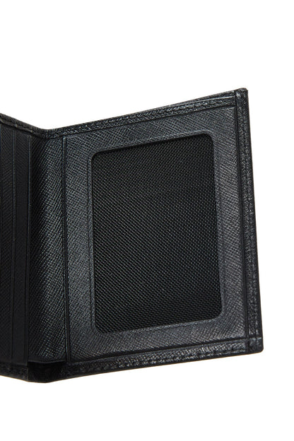 Erkek Siyah Deri Kartlık