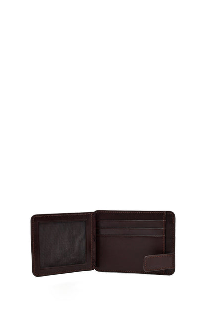 Erkek Kahverengi Deri Kartlık