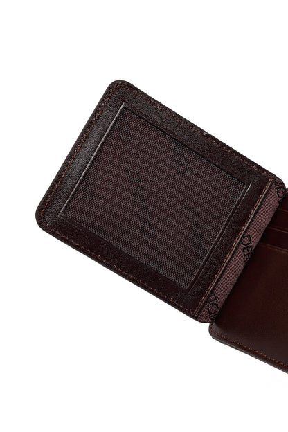 Erkek Kahverengi Deri Kartlık