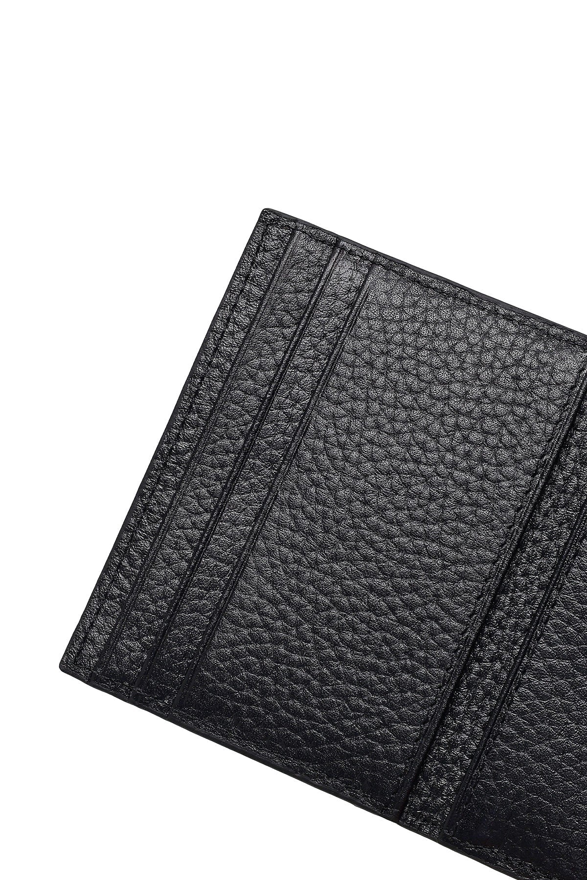 Erkek Siyah Deri Kartlık