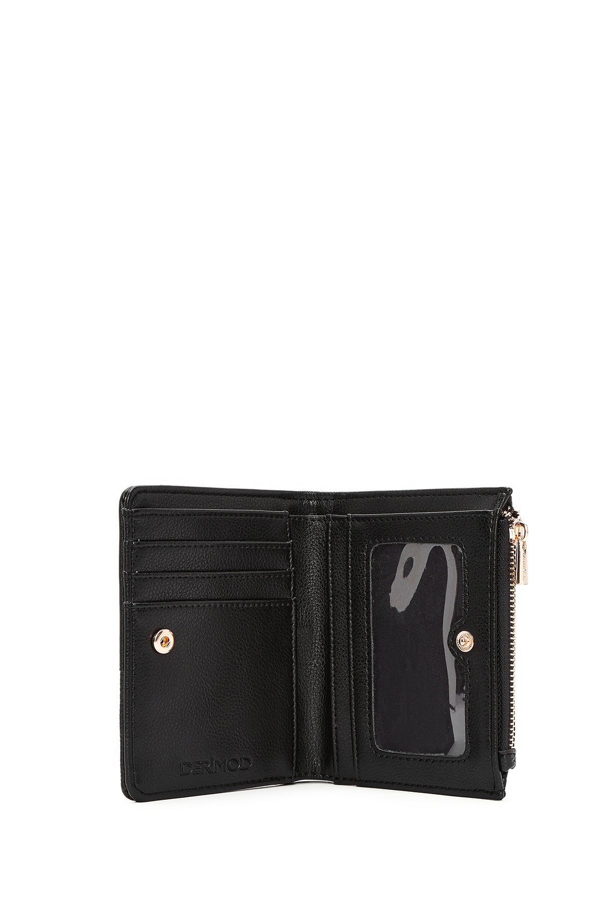 Kadın Siyah Desenli Cüzdan