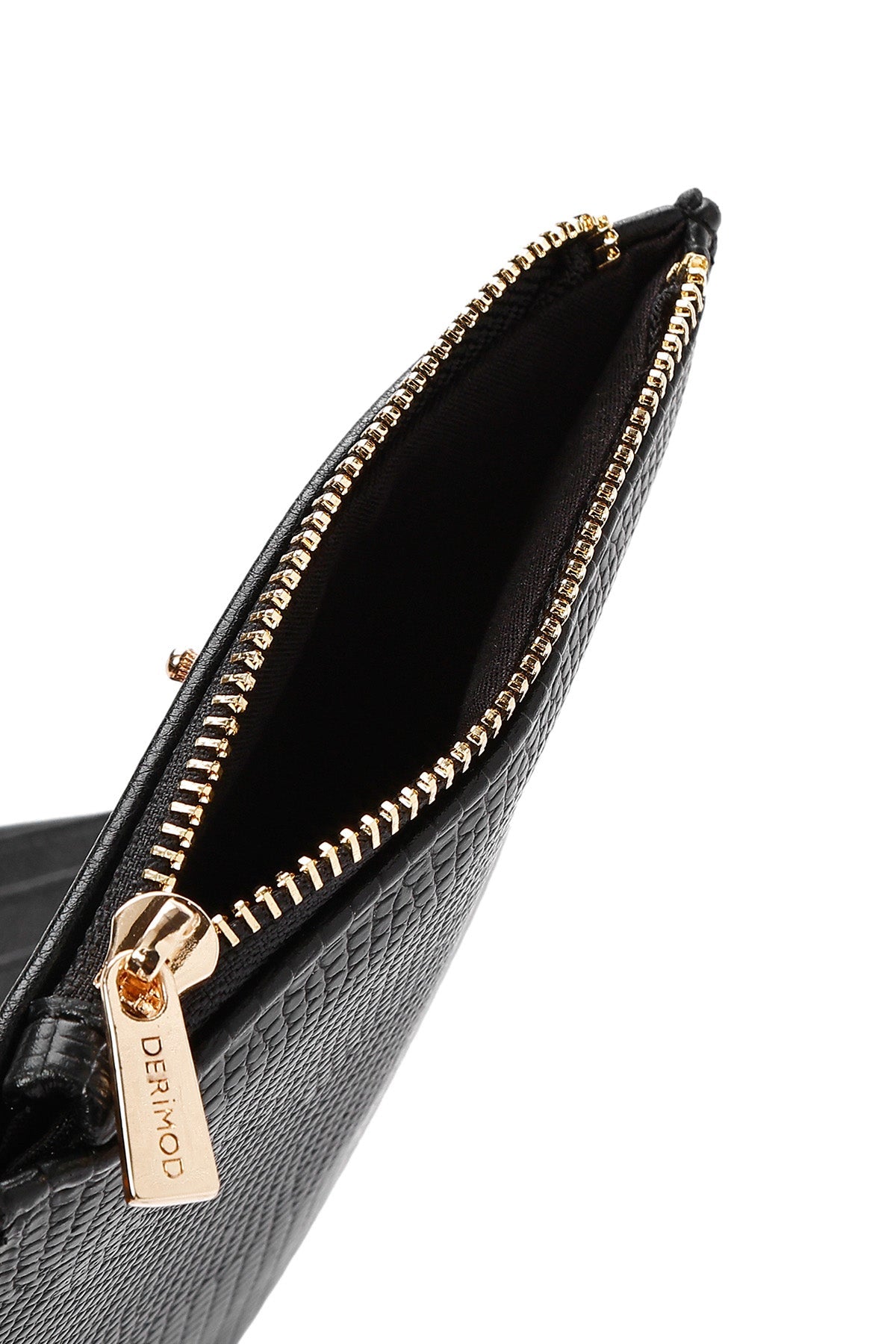 Kadın Siyah Desenli Cüzdan