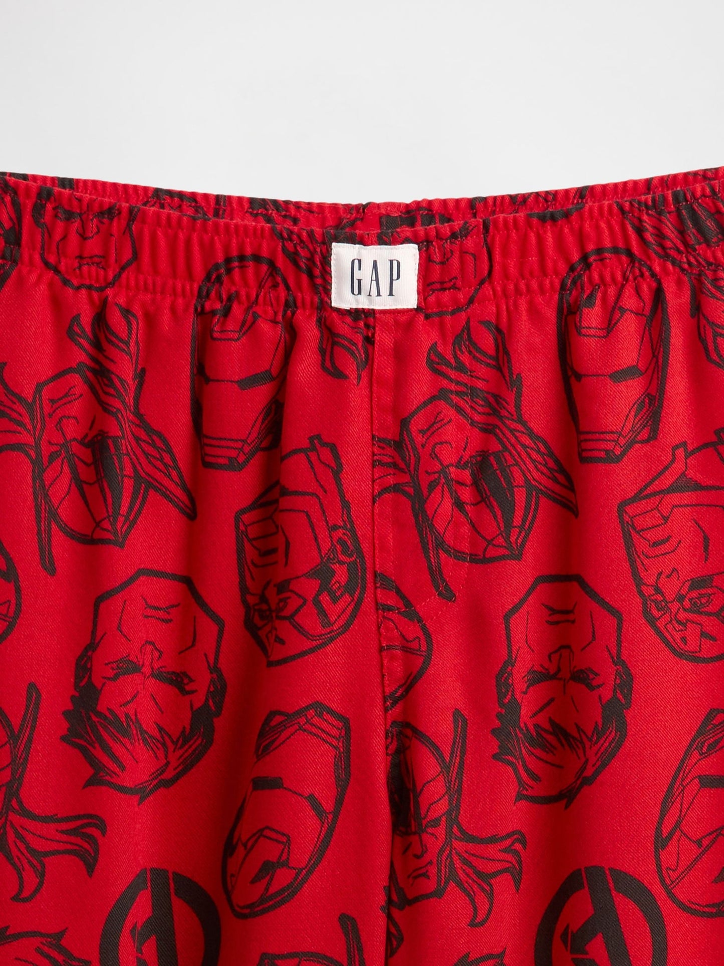 Kırmızı Kids Marvel Geri Dönüştürülmüş Flannel Pijama Pantolon