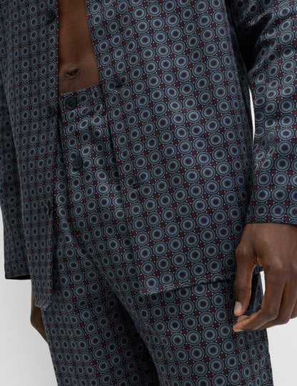 Desenli Pijama Takımı