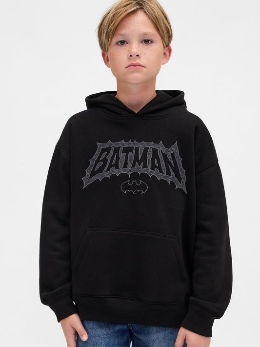 Siyah Vintagesoft Batman Sweatshirt
