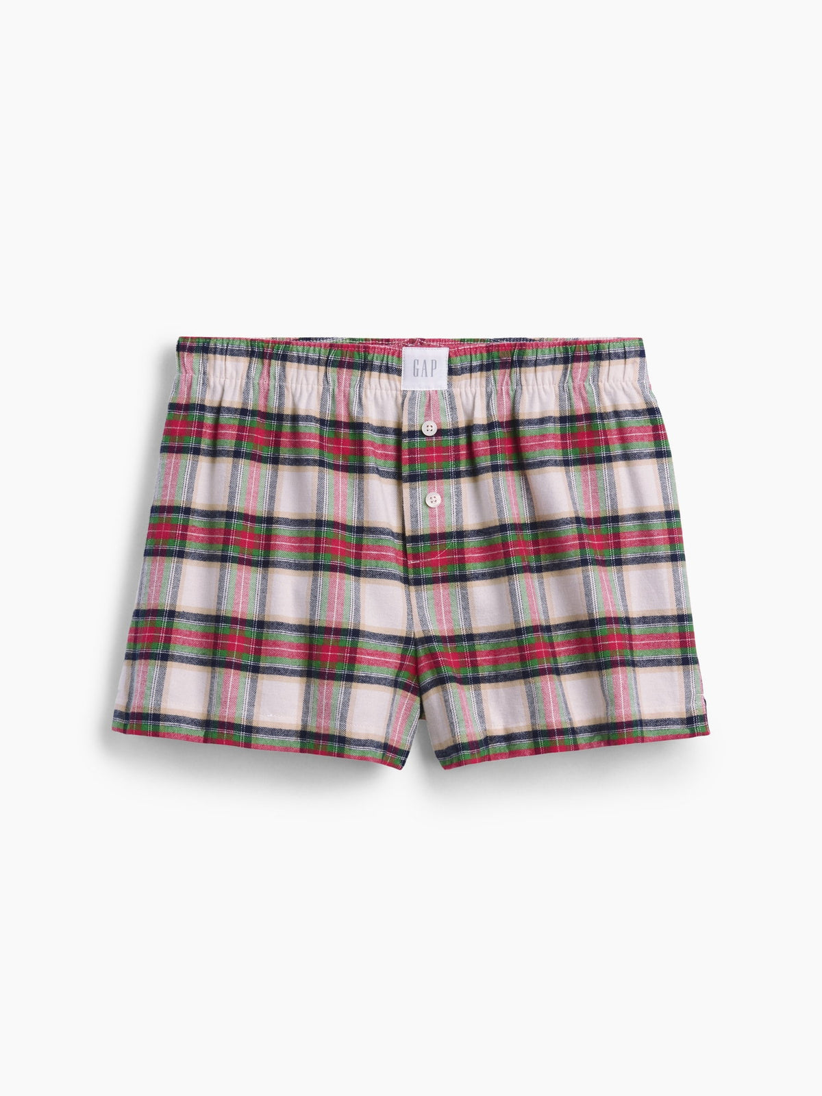 Çok Renkli Softest Flannel Boxer Şort Pijama Altı