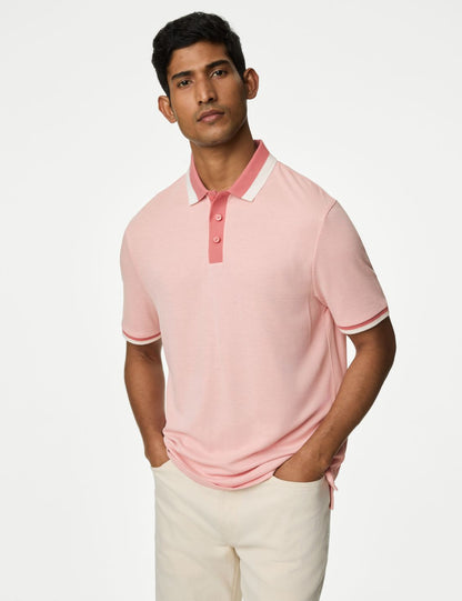 Regular Fit Kısa Kollu Polo Yaka T-shirt