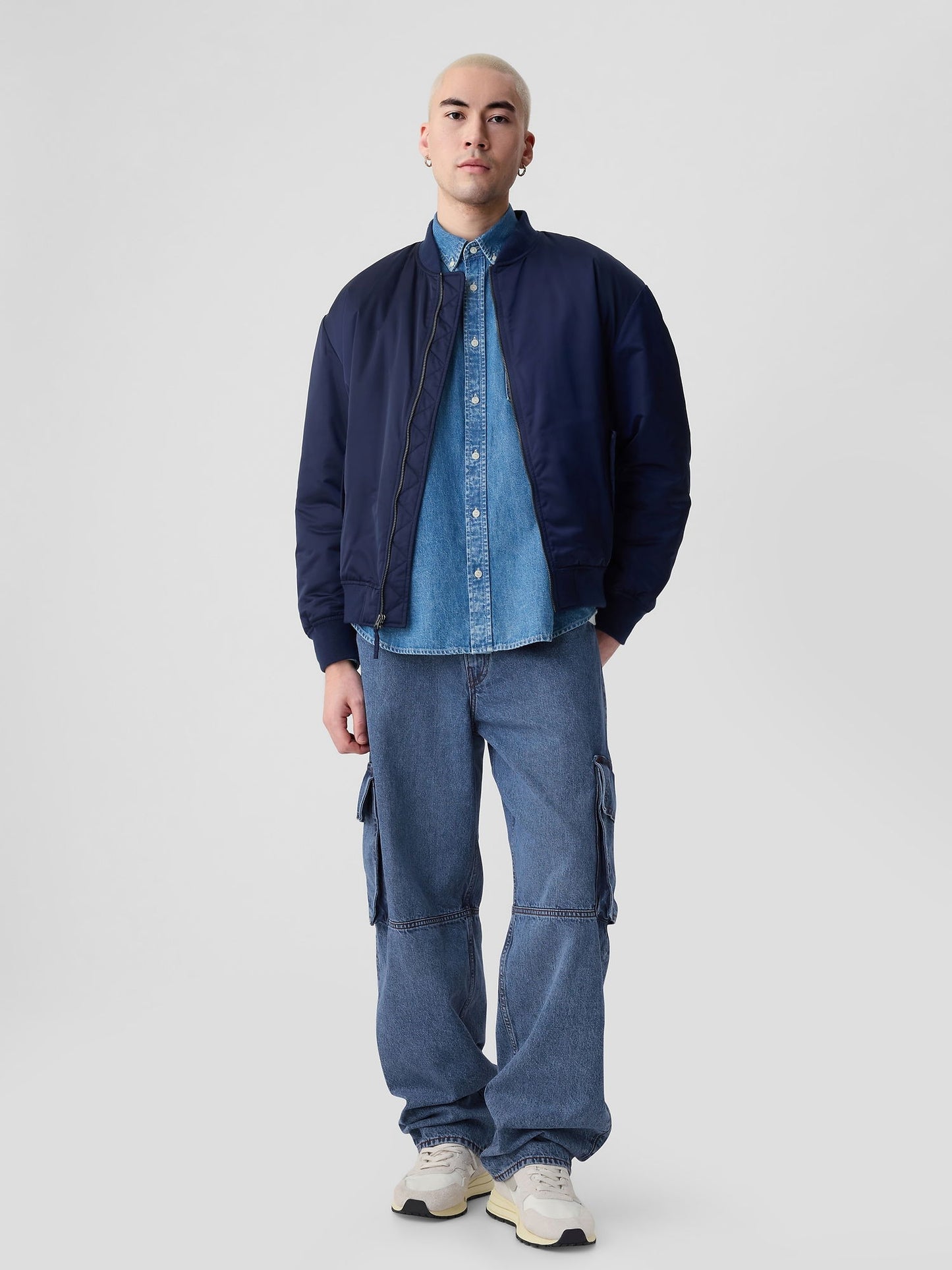 Mavi Kargo Baggy Jean Pantolon