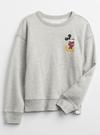 Erkek Çocuk |                                                                                                        Gri Disney Mickey Mouse Sweatshirt