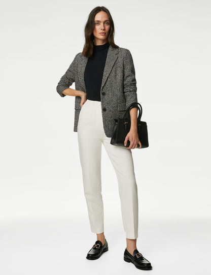 Yüksek Bel Tapered Fit Pantolon