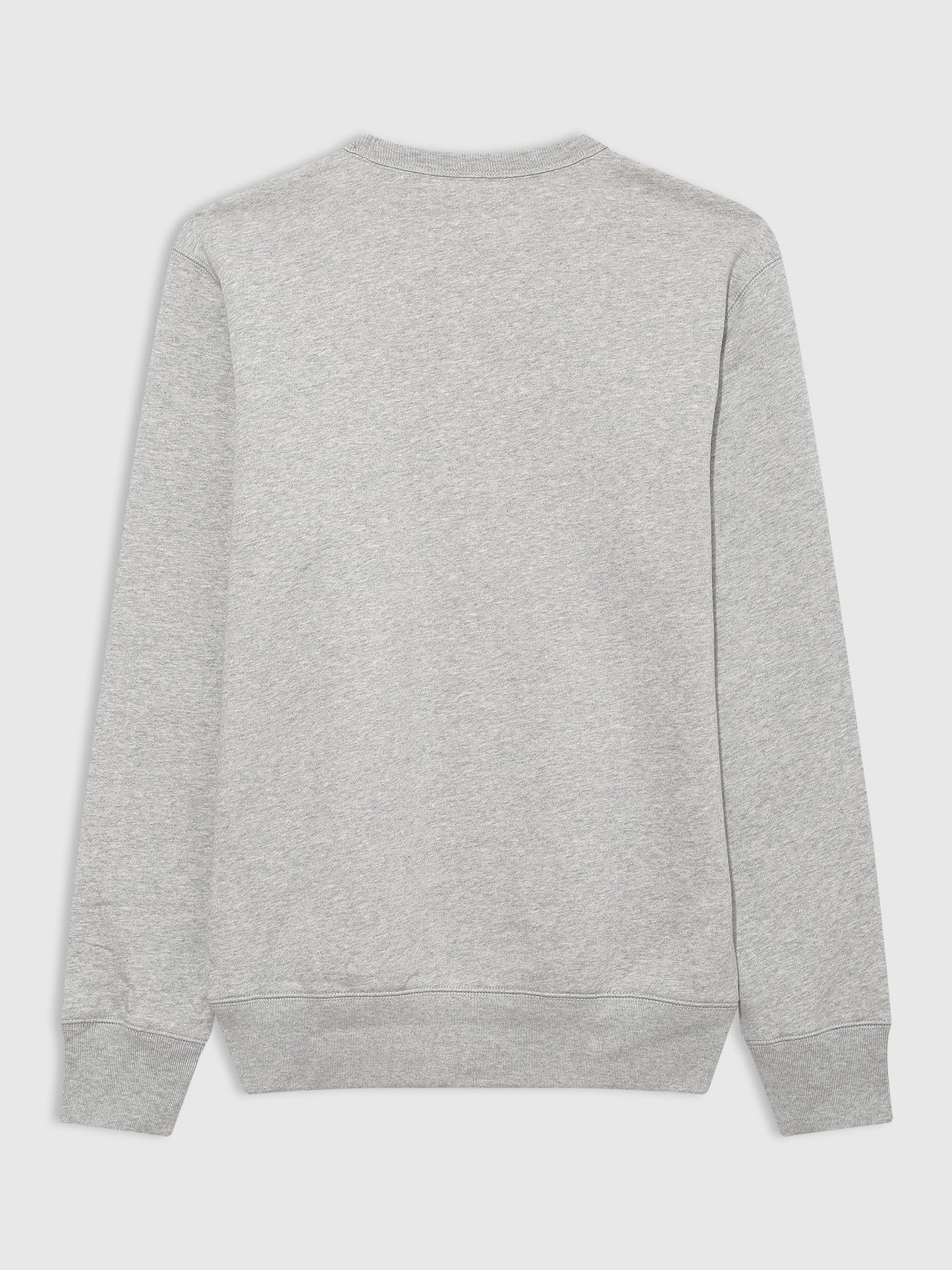 Gri Gap Logo Bisiklet Yaka Sweatshirt