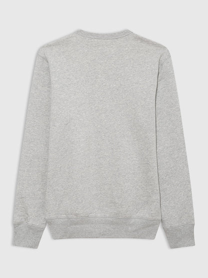 Gri Gap Logo Bisiklet Yaka Sweatshirt