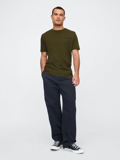 Haki Everyday Soft Grafikli T-shirt