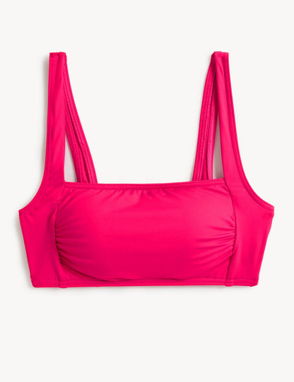 Regular Fit Destekli Bikini Üstü