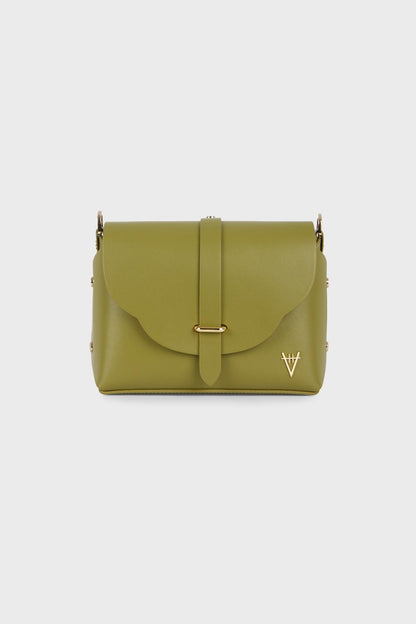 Harmonia Shoulder Olive Bag