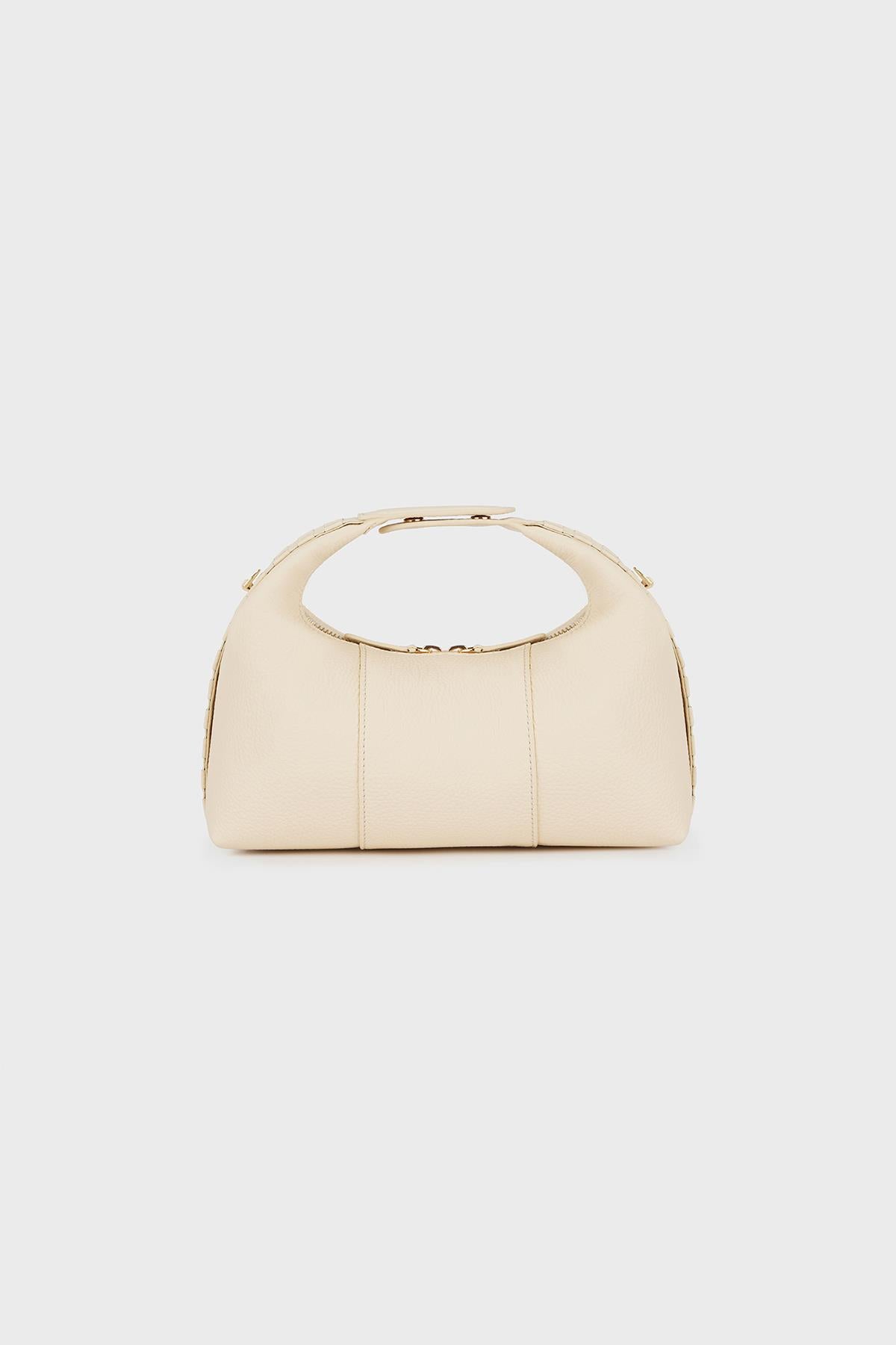 Midi Croissant Bone Bag