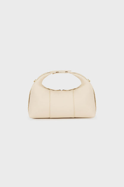 Midi Croissant Bone Bag