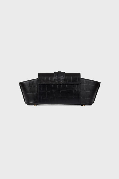 Navis Shoulder Black Bag