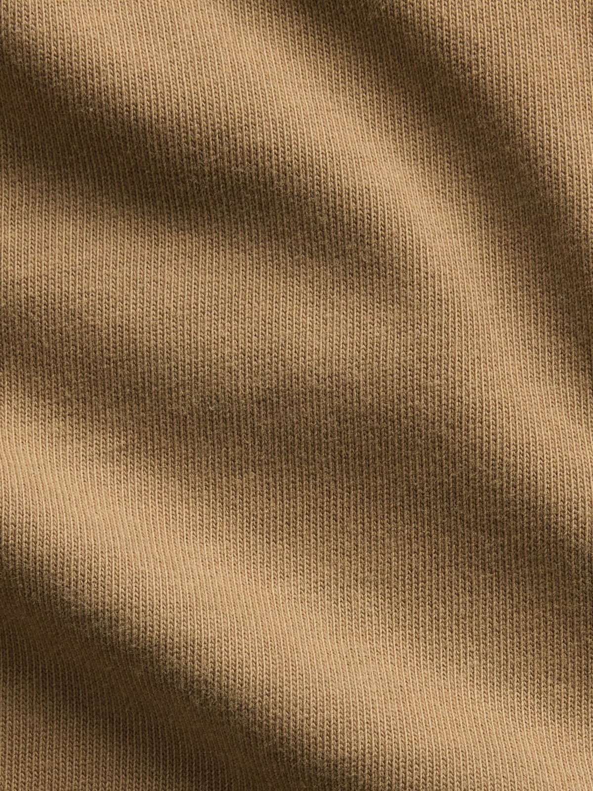 Açık Kahverengi Heavyweight Crop T-shirt
