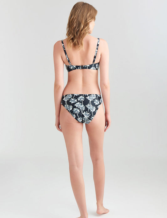Yüksek Bel Desenli Bikini Altı