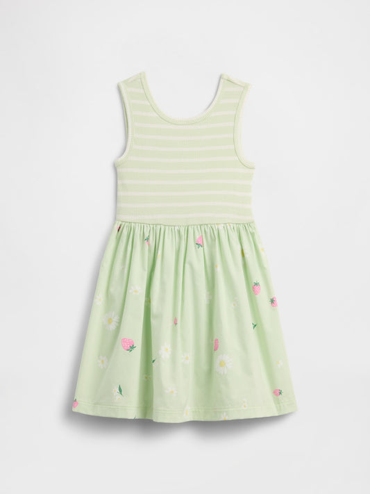 Açık Yeşil Babygap Tank Elbise