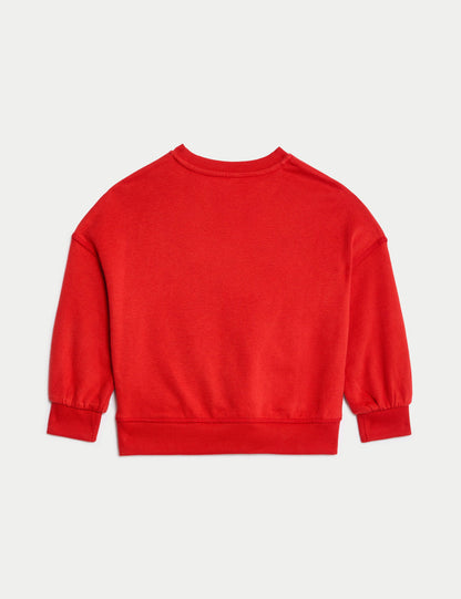 Minnie & Mickey Mouse:trade_mark: Christmas Sweatshirt (2-8 Yaş)