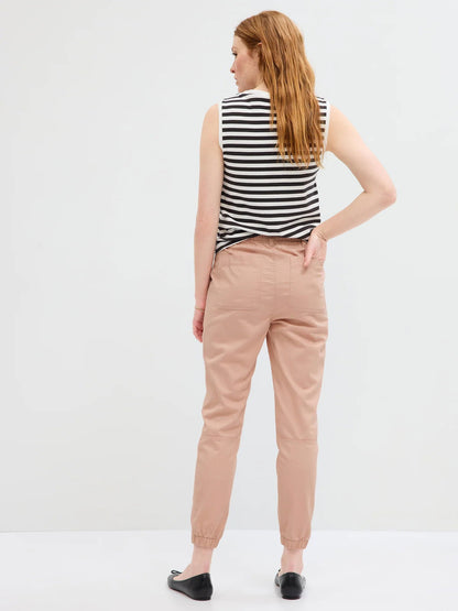 Pembe Twill Girlfriend Jogger Washwell™ Pantolon