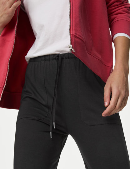 Wide Leg Örme Pantolon