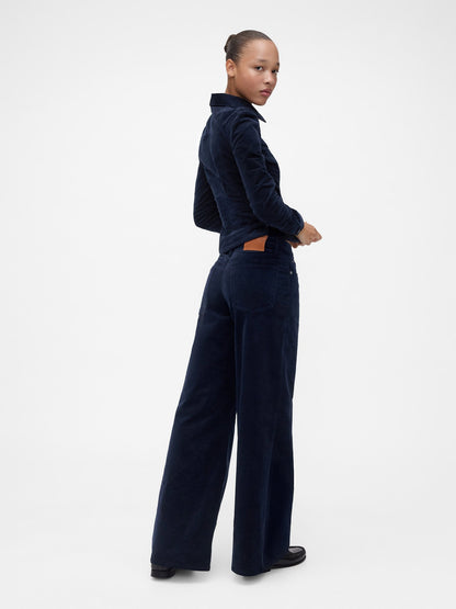 Lacivert Gapstudio Fitted Icon Corduroy Ceket